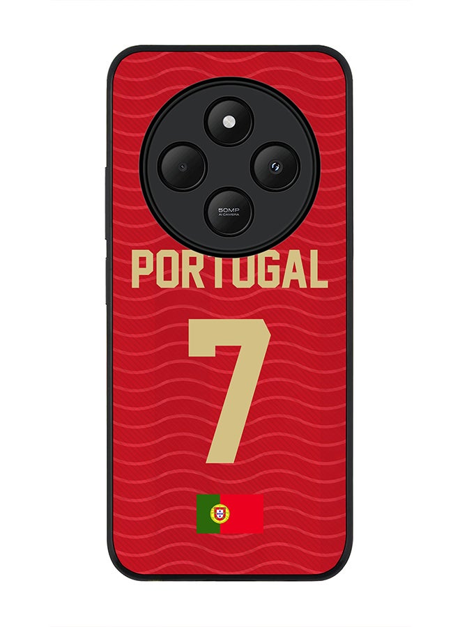 Stylizedd For Xiaomi Poco C75 Case,Slim fit Camera Protection, Shockproof Thin Phone cover  - Football Team Portugal World Cup 2026 - Image 1