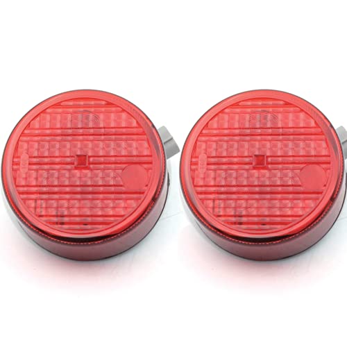 CPOWACE Pair LED Tail Light Rear Lamp Replacement Compatible with Kawasaki Teryx Teryx4 2012-2016 (red) - Image 1