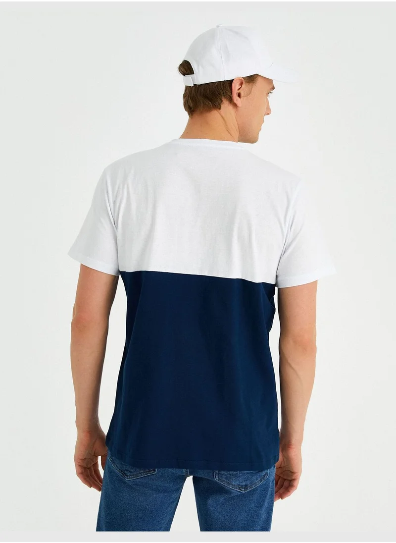 KOTON Standart Fit Printed T-Shirt