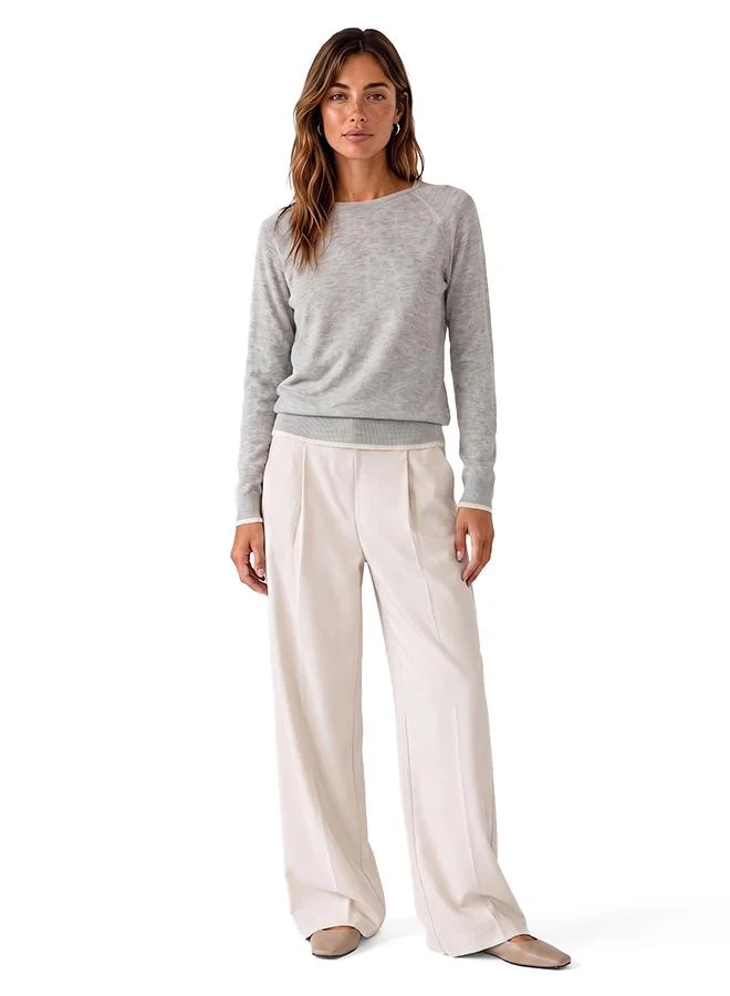 كوتون Palazzo Trousers