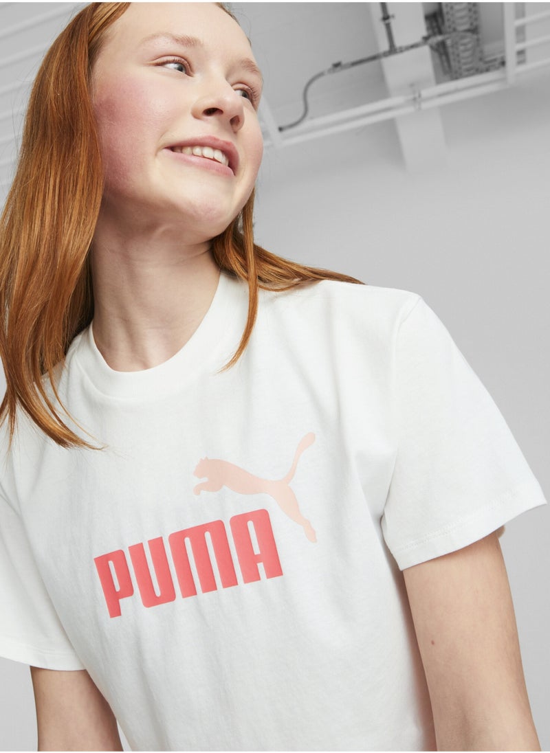 PUMA - Power Kids Girls High Waist Shorts - Image 1