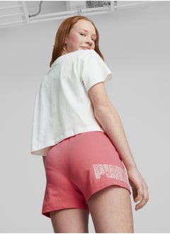 PUMA Power Kids Girls High Waist Shorts  - Image 4