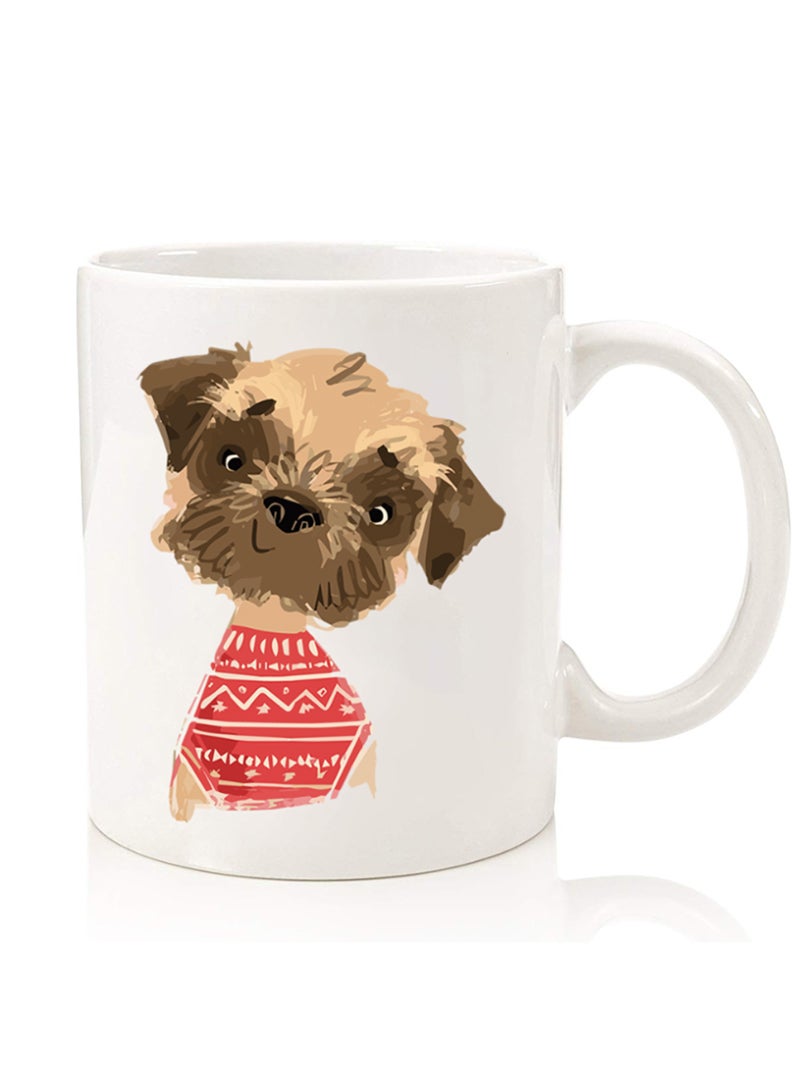 Theodor Premium Quality Two Sided Printed Coffee Mug Tea Cup For Home Office, Kids Men Women Dollar bag - Image 1