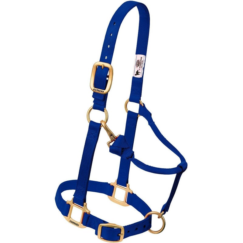 Weaver Leather Original Adjustable Nylon Horse Halter Large Horse Navy - Image 2