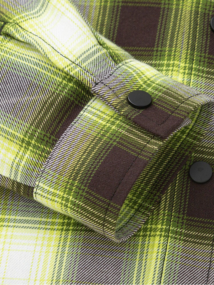 بالابالا قميص بطبعة مربعات للأولاد - Image 5