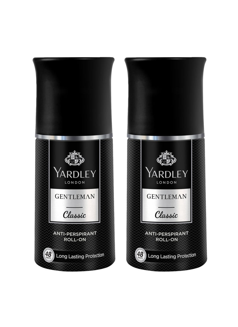 Yardley Gentleman Classic Deodorant Roll On - Image 1