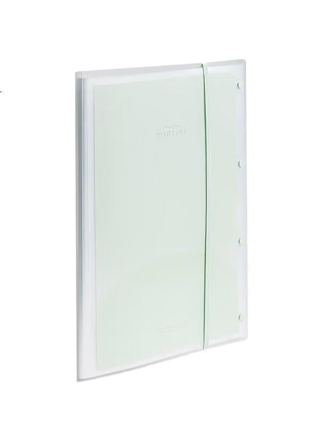 Deli A3/40-Page Document Folder, Exam Paper Organizer, Certificate Holder, File Folder, Product Inspection Report Organizer, Sheet Music Folder, Elementary To High School Pq12-40 Green - Image 1