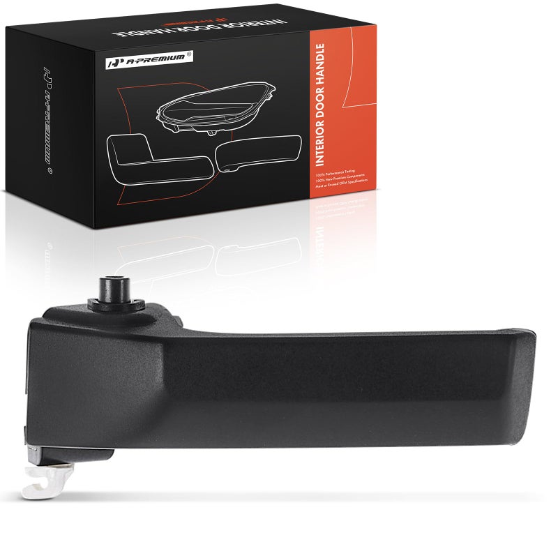 A-Premium APremium Front or Rear Left Driver Side Interior Door Handle Compatible with Ram 150045005500 20112018 2500 20112019 3500 20102010 1500 Classic 2019 Dodge Ram 1500 2500 3500 Textured Black - Image 2