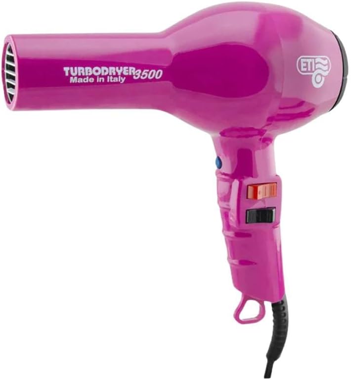 ETI Turbodryer 3500 Salon Professional Hair Dryer Fuschia