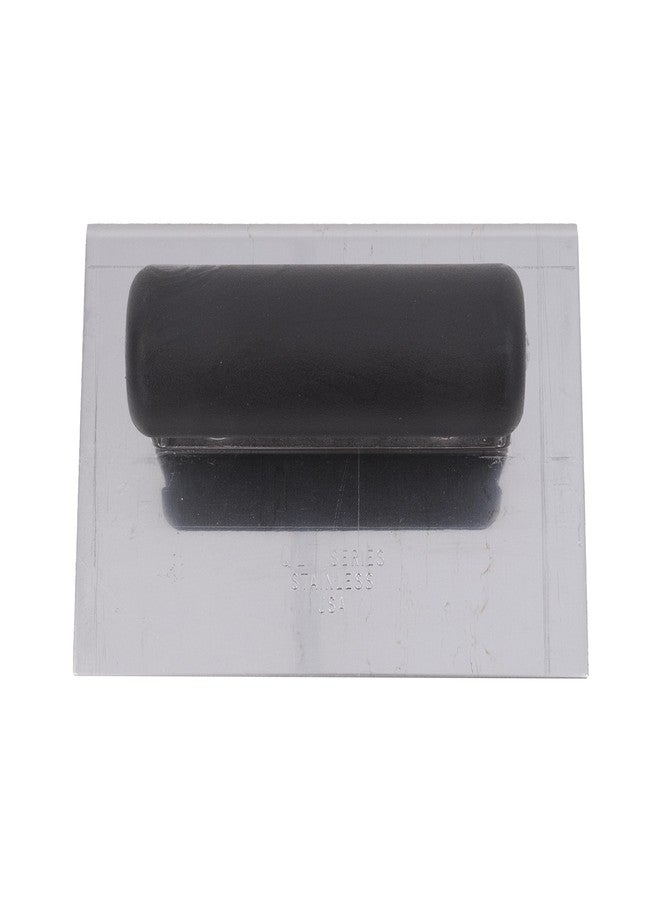 Marshalltown CE503SP Stainless Steel Edging Trowel with Plastic Handle, Concrete Rounding, Radius: 3mm, Lip: 6mm, Dimensions: 152x76mm - Image 3