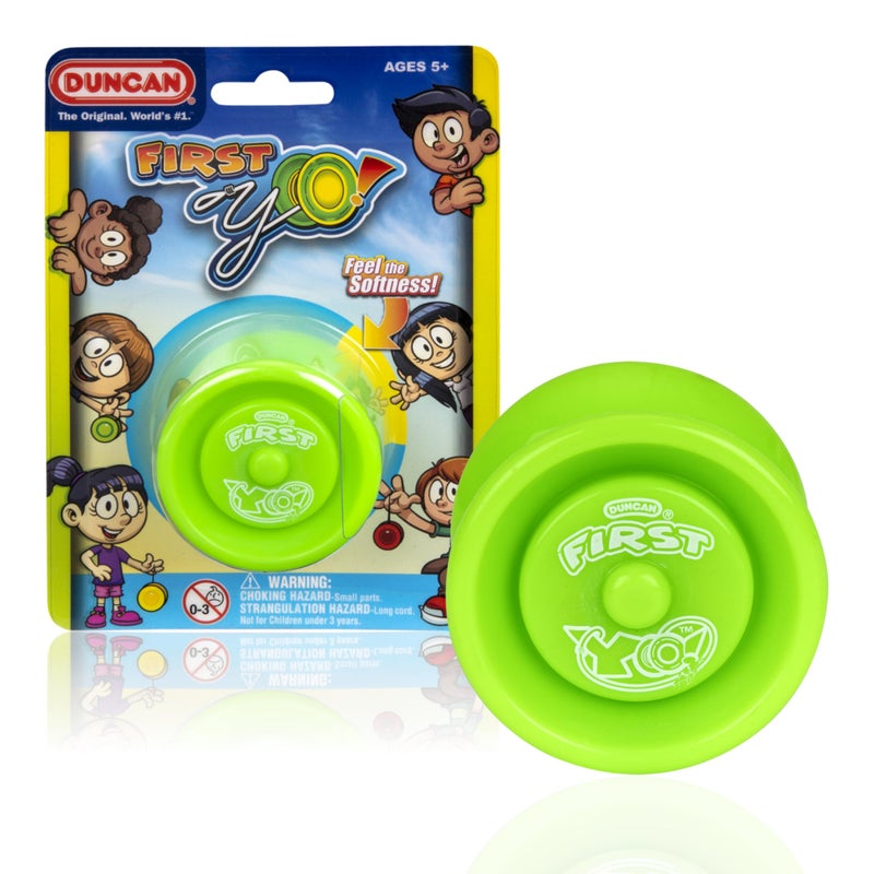 Duncan Toys First Yo Best Beginner YoYo for Kids Responsive Yo Yo YoYo Toy GreenYellow - Image 2