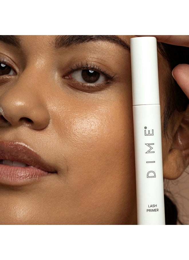 DIME - DIME Beauty Lash Primer, Eyelash Primer for Added Mascara Volume and Length, White Prime and Growth Serum, 8 g / 0.28 oz - Image 1