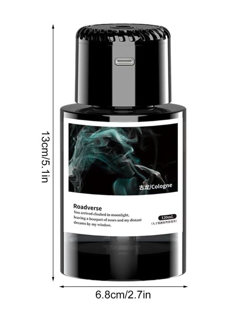 JAJEEK Projection Car Aroma Diffuser – 120ml USB Rechargeable Humidifier, Portable Cool Mist Air Freshener with LED Night Light, Aromatherapy for Car, Home, Office, Bedroom – Large Capacity for Fresh, Clean Air & Relaxing Ambience - Image 4