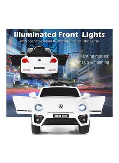 Generic 12V Electric Children's Ride-on Car with Remote Control and Music, Multi-Colour (white)  - Image 3