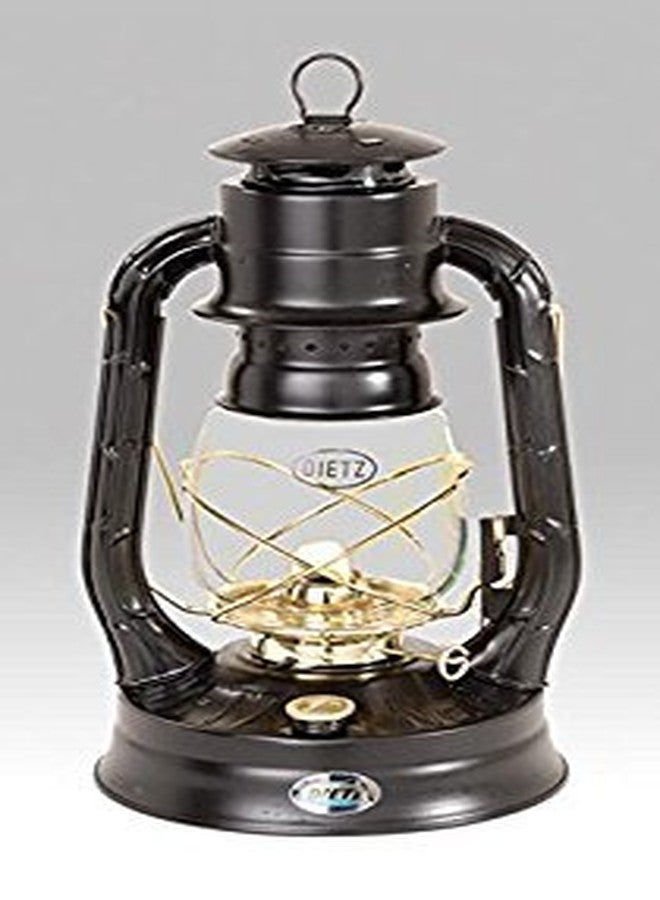 Dietz #8 Air Pilot Oil Burning Lantern (Black with Gold)
