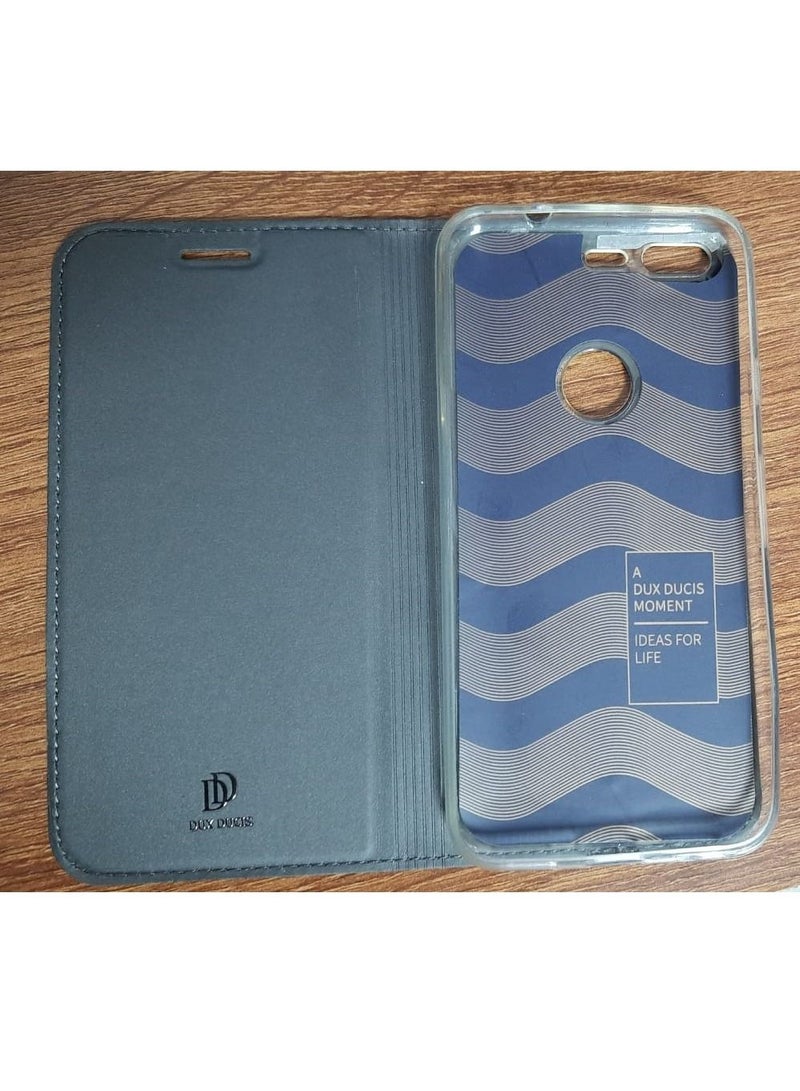 DUX DUCIS Protective Flip Case For Google Pixel with Leather Flip Case Suitable for (Google Pixel) - Image 3