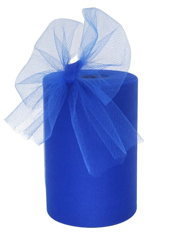 Generic - 1 Rolls Tulle Fabric Rolls 6 Inch by 100 Yards Tulle Spool for Wedding Party Decorations Gift Bow Craft Tutu Skirt - Image 1