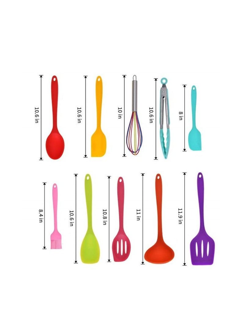 BLOOMING TIME 10-Piece Kitchen Utensil Multicolour 15x10x17centimeter - Image 2