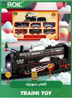 Train Set for Kids,Locomotive Train,Passenger Coach,Cargo Car & Long Tracks,Electric Train Railway Kits,Rechargeable Battery Toy Train - pzsku/ZF85ECC441E0FEADA94ACZ/45/_/1730192547/14cd62dd-9344-43d8-8917-15f547cc78fc