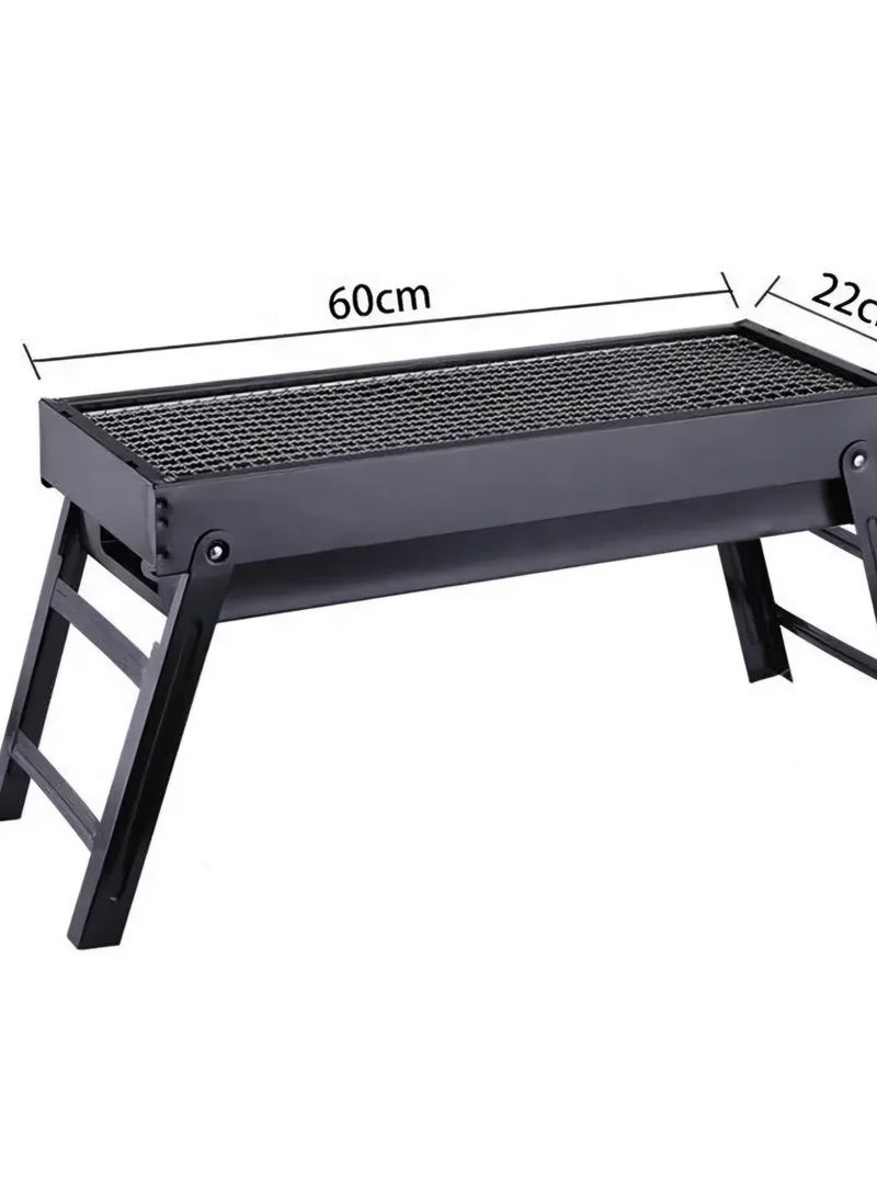 شواية الفحم القابلة للطي، أدوات الشواء الخارجية خفيفة الوزن، التخييم، النزهات الطويلة الأمد، التعديلات والرحلات - Image 2