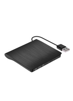 USB Pop-up Mobile External DVD-RW Portable Drive ODD External DVD Drive ROM Player Writer for Windows Linux Mac 9.5MM Plug & Play