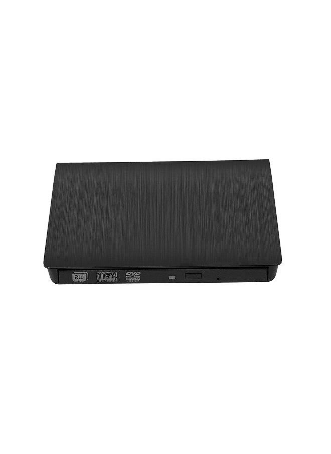 Generic - USB Pop-up Mobile External DVD-RW Portable Drive ODD External DVD Drive ROM Player Writer for Windows Linux Mac 9.5MM Plug & Play - Image 1