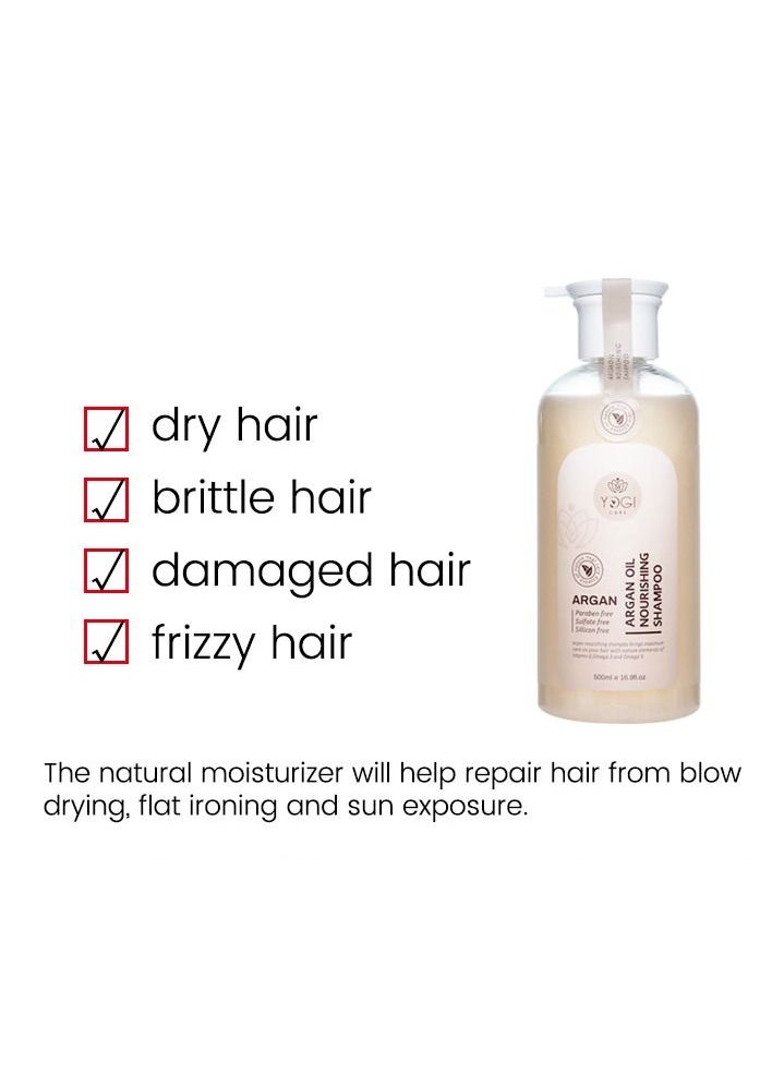 Yogi Care Yogi Care Argan Oil Nourishing Sulfate Shampoo  - Image 2