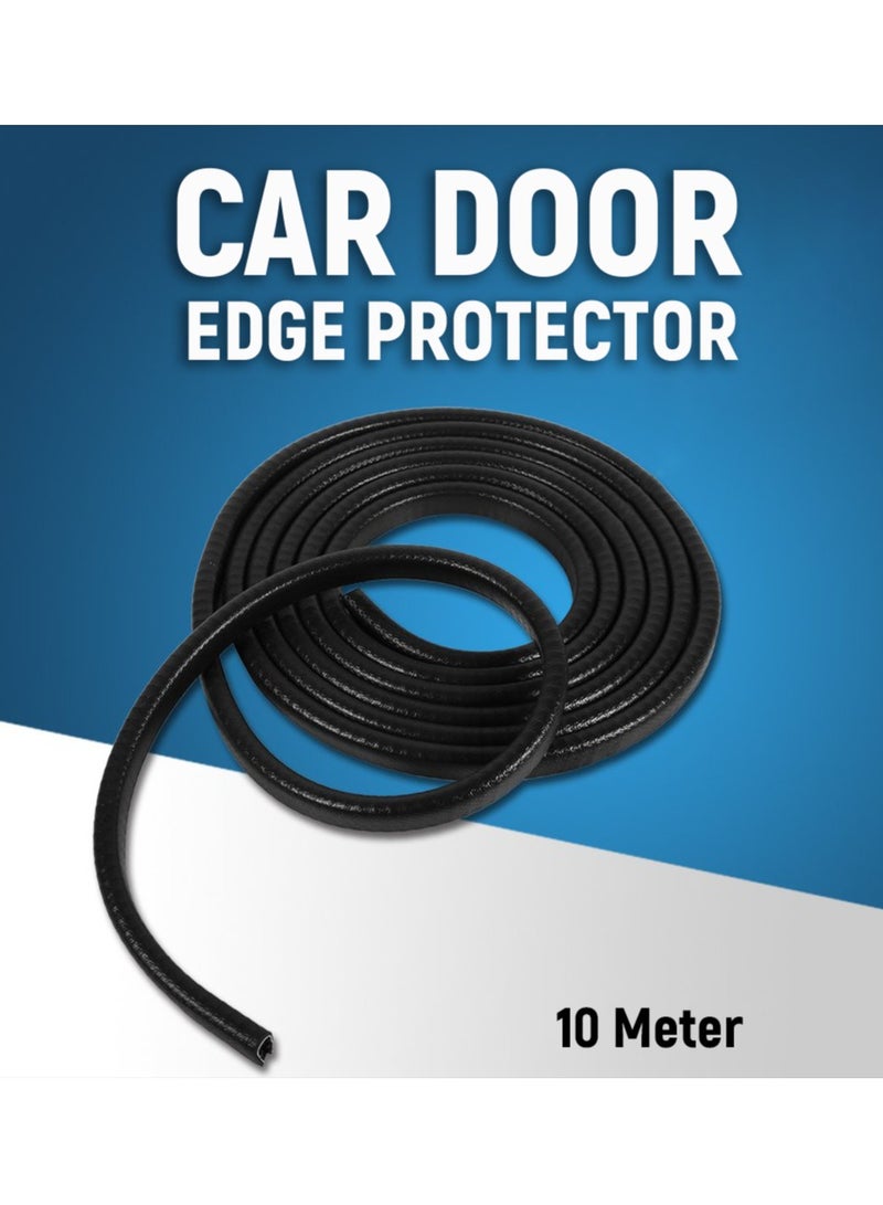 Generic 10M Flexible Car Door Edge Protector Rubber Seal Protector, Car Door Scratch Protector  - Image 1