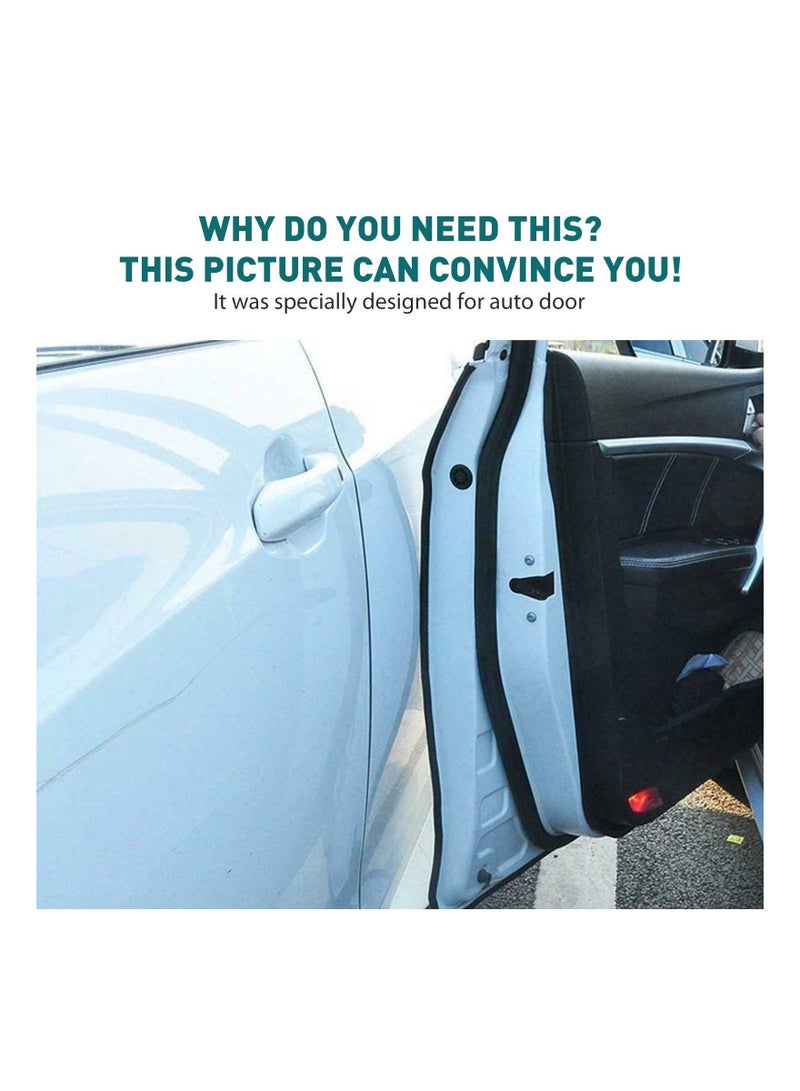 Generic 10M Flexible Car Door Edge Protector Rubber Seal Protector, Car Door Scratch Protector  - Image 5