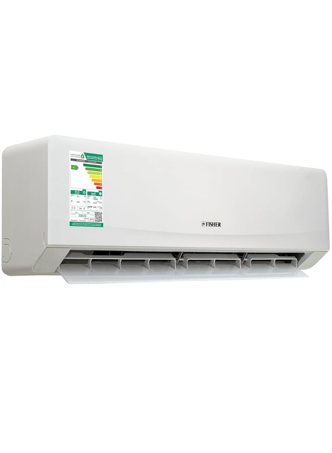 FISHER 1 Ton Inverter Split Air Conditioner 12000 BTU - Hot & Cold - White | FSACQD-XF12H - Image 2