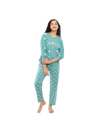 Women's Cotton Flash Printed Night Suit set of Shirt & Pajama Set - pzsku/ZF85F4295303D026F3E0BZ/45/1747309149/0f5fa2e3-8b89-473c-a930-85d7ff1fd227