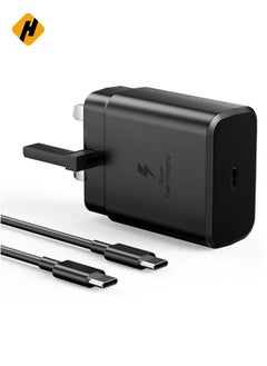 45W Super Fast for Samsung Galaxy S23 Ultra, S23+, S23, S22 Ultra 5G, S22+, S22, S20, S20 FE, S21, S10, A53, A33, A13, A03, M13 USB-C Phone Wall Plug for Samsung