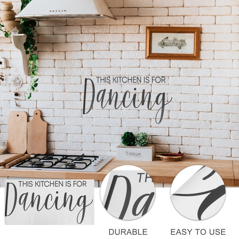 2pcs Wall Decorative Decal Kitchen Wall Decal Kitchen Wall Art Kitchen Wall Decoration - Image 4