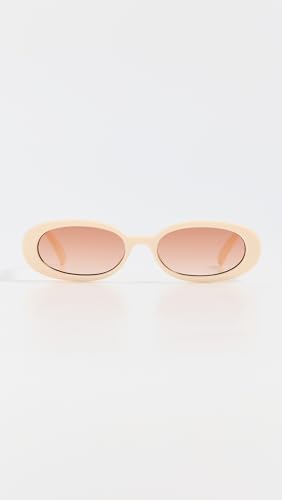 Le Specs Women's Outta Love Sunglasses, Ecru Warm Brown Grad, One Size - Image 2