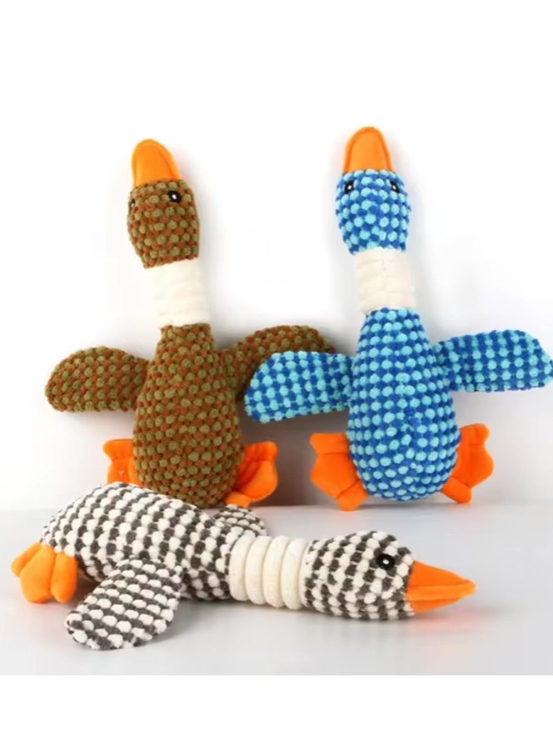 Interactive Dog Squeaky Duck Toy - A Durable, Plush Toy for Fun and Engaging Playtime with Your Dog - Image 2
