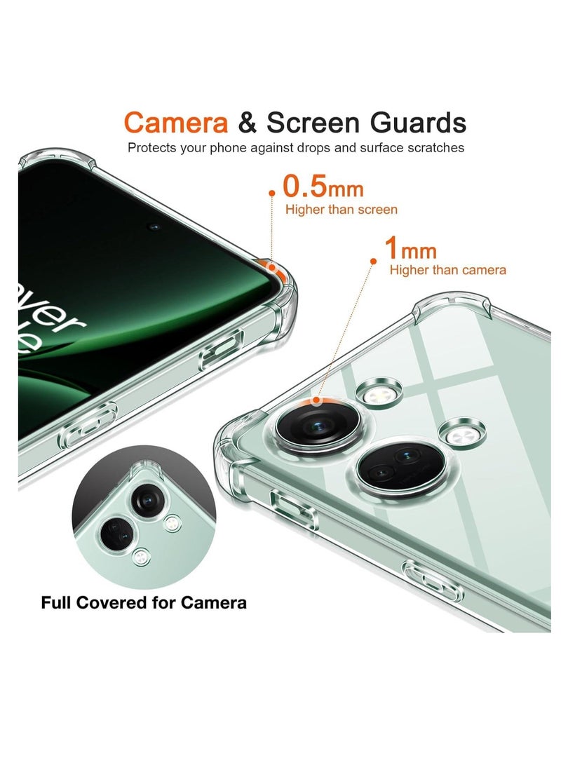 OnePlus Nord 3 & OnePlus Ace 2V Anti Shock Transperent Case  - Image 2