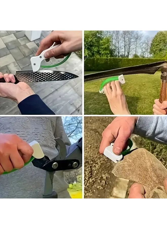 مُحَدِّد فولاذ التنجستن المحمول متعدد الاستخدامات للسكاكين والفؤوس والشفرات المسننة 1 قطعة - Image 3