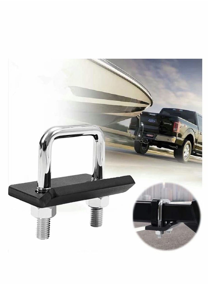 Y&D 1Pcs Hitch Tightener for 1.25" and 2" Hitches Solid Steel Anti-Rattling Stabilizer Rust-Free Reducing Extra Movement including Swaying  Rocking Rattling of Any Hitch-Mounted Accessory  - Image 1