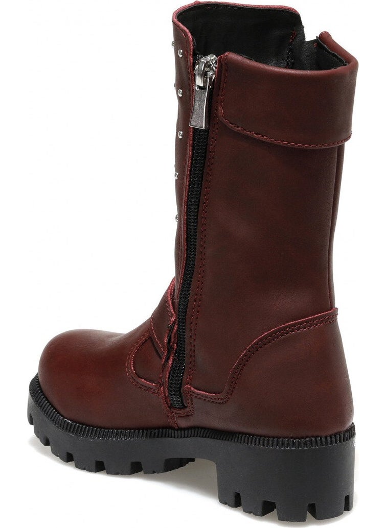 Polaris - 612174.P Claret Red Girls' Boots - Image 1