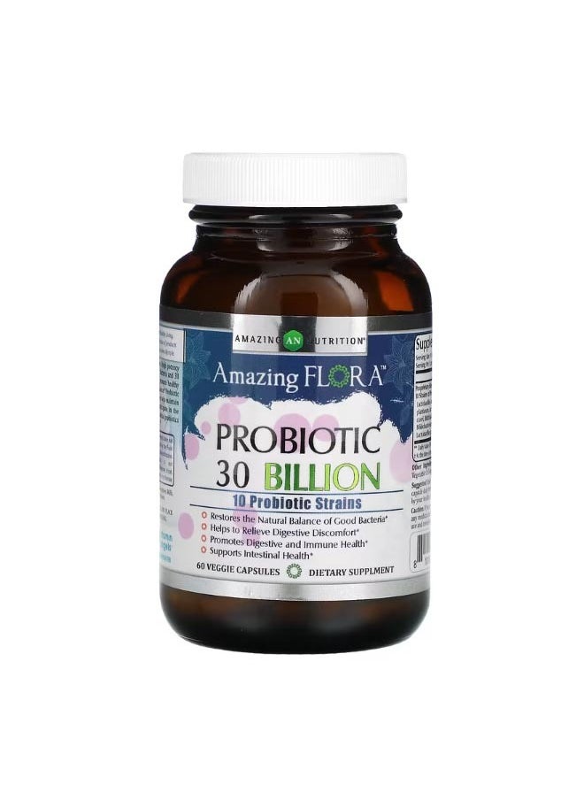 Amazing Flora Probiotic 30 Billion CFU 60 Veggie Capsules - pzsku/ZF85FCCFEBA1EFFF4757AZ/45/_/1701063654/541a3cbe-08a1-49aa-99f3-3541d4bc43ab