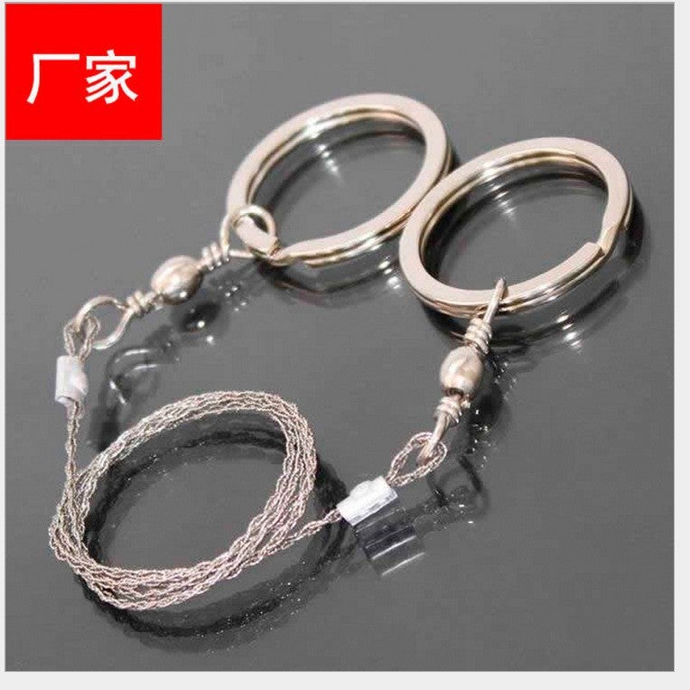 Survival jig saw 360 degree rotation outdoor sports must chain saw wire saw wire saw rope wire saw tool Default