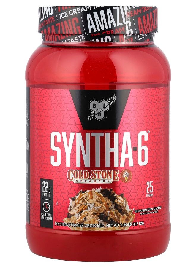 BSN Syntha-6® Cold Stone Creamery® Germanchokolatekake™ 2.59 lbs (1.17 kg) 