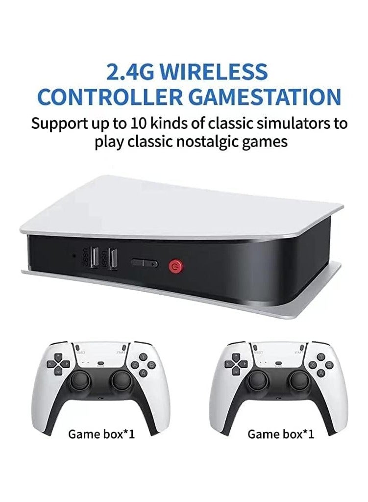 Game Console | 2.4GHz Wireless Controller | 4K HD Output Retro Classic Video Game Console | Up to 15,000 Games Preloaded - Image 3