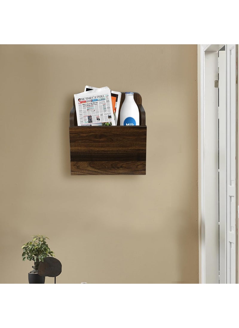 GUDSMITH GUDSMITH Engineered Wood Mail Box Columbian Walnut  - Image 1