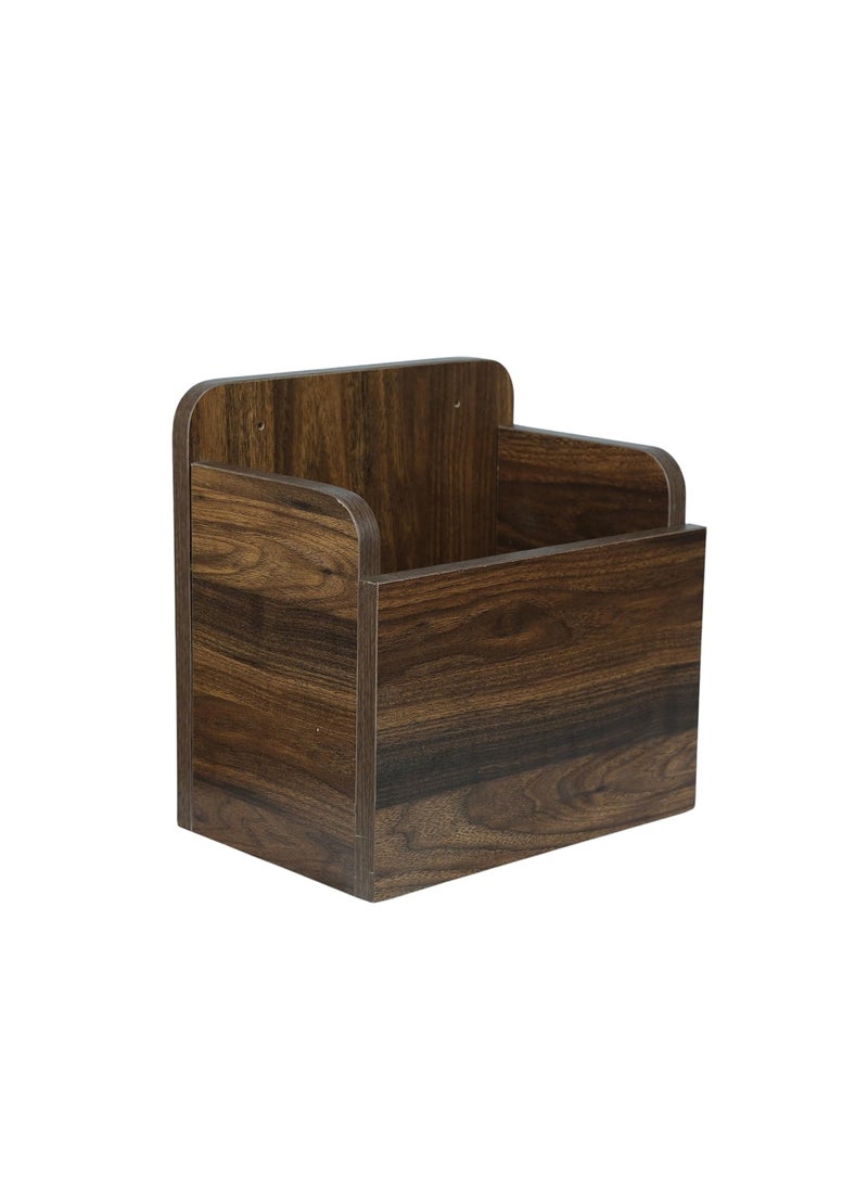GUDSMITH GUDSMITH Engineered Wood Mail Box Columbian Walnut  - Image 4