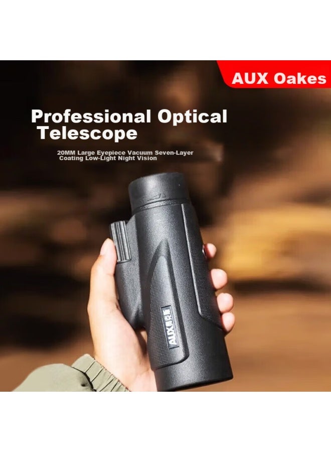 Oaks Aux Single-tube Telescope, High Magnification, High Definition, Professional-grade, Outdoor Concert, Portable, Outdoor Adventure, Portable, Mobile Phone Photography - Image 4