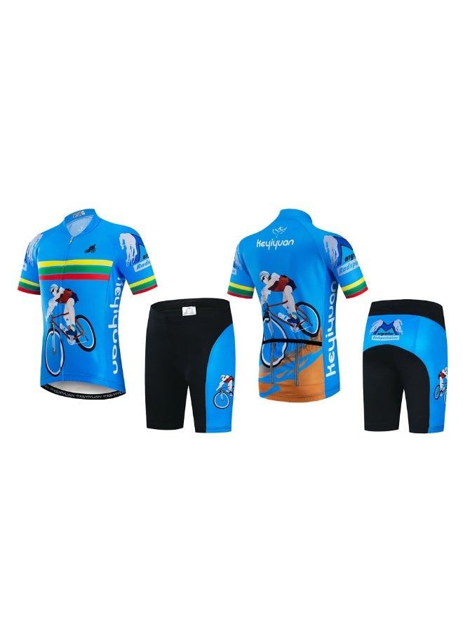 KUYING GR New Summer Outdoor Sunscreen Moisture Absorption Quick Drying Bicycle Women's Cycling Clothing Set  - Image 1