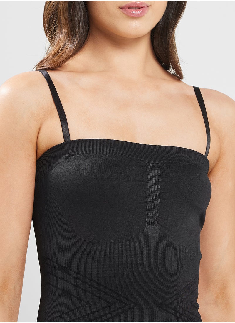 ELLA Scoop Neck Bodysuit With Detachable Straps  - Image 3