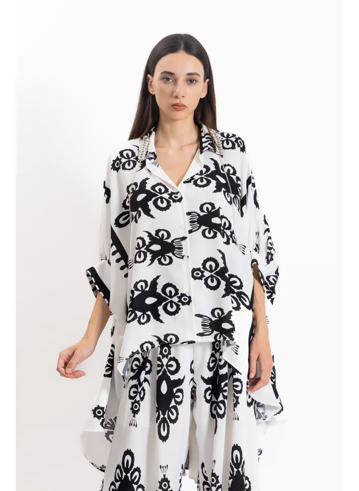 SHAPES DETAILED PRINTED TOP SET