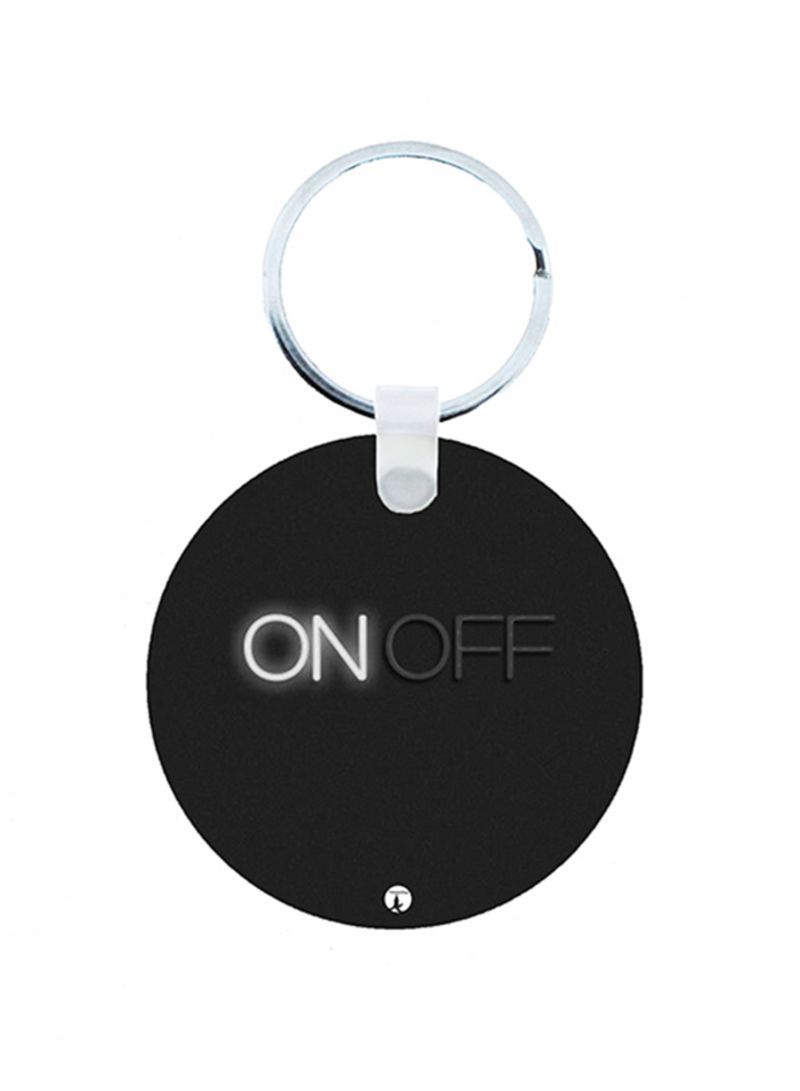 RKN English Phrases Wooden Keychain